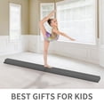 thumbnail image 6 of BalanceFrom 9 Foot Folding Balance Gymnastics Floor Beam with Handles, Gray, 6 of 7