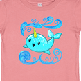 thumbnail image 4 of Inktastic Cute and Playful Narwhal Boys or Girls Baby T-Shirt, 4 of 5