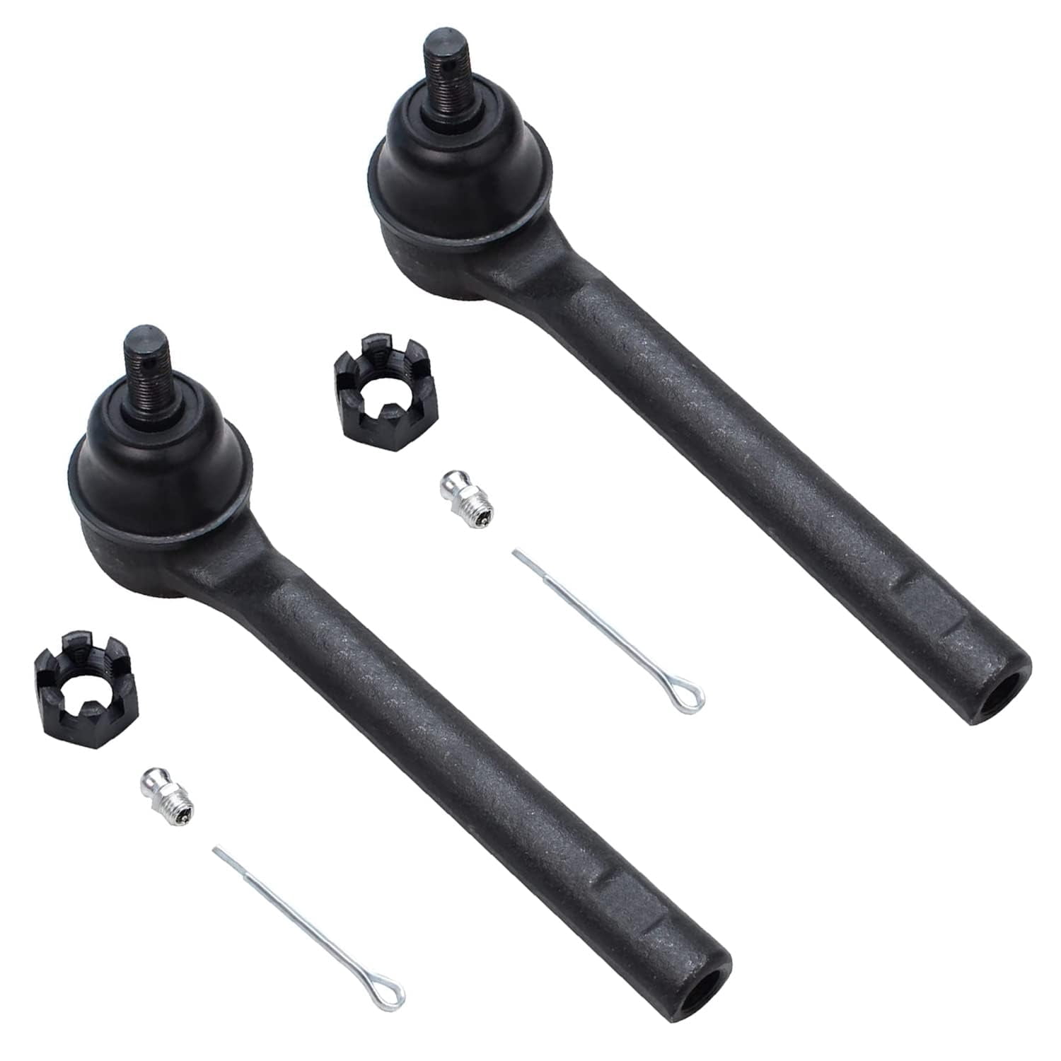 Detroit Axle - Front 10pc Suspension Kit for 05-10 Honda Odyssey, 2 Sway Bars 2 Lower Ball Joints 4 Tie Rod Ends 2 Boots 2005 2006 2007 2008 2009 2010
