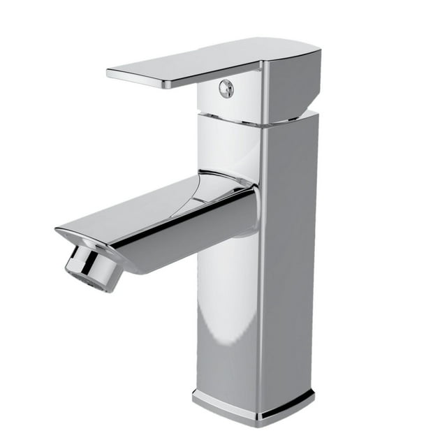 Le Robinet de Lavabo Mono trou carré d'akuaplus®.