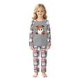 thumbnail image 3 of Matching Halloween Pajamas Set for Whole Family, Breathable Long Sleeve Halloween Family Pajamas with Ghost Coffee Print, Cute Family Halloween Pajama Set Party, 3 of 7