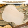 thumbnail image 6 of Pretyzoom 2Pcs Solid Wood Guitar Headplate Panel for Electric and Acoustic Guitar Repair, 6 of 7