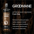 thumbnail image 3 of RED Pro GROOMANE Cooling Aftershave Cologne for Men, Barber-Grade Post-Shave Splash, Long-Lasting Scent, Soothes with Aloe, Fast-Drying, Tone Skin & Reduces Irritation (8.4 fl.oz, Fresh Oak), 3 of 8
