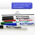 thumbnail image 2 of BAZIC Dry Erase Marker Assorted Color Fine Tip Whiteboard Markers (4/Pack), 1-Pack, 2 of 7