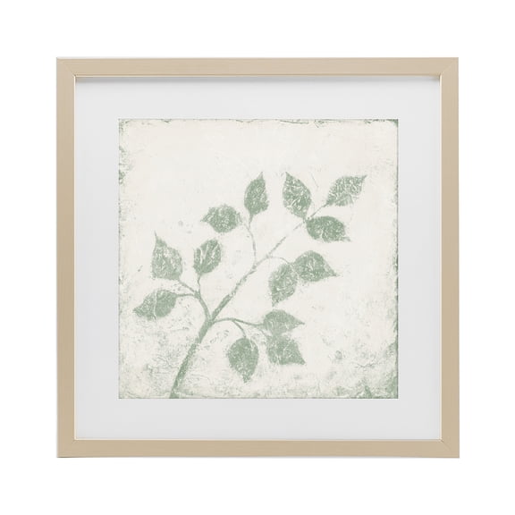 Stupell Industries Bohemian November Leaves Tree Branches Birch Framed Print Under Glass, 16 x 16, by Michael Marcon
