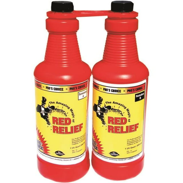 Namco 3080A Détachant Relief Rouge, 1 qt. - Lot de 2