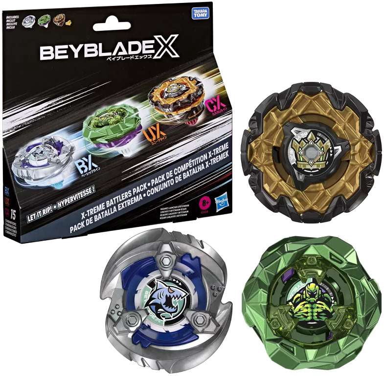 Takara Tomy Beyblade X Battle Set with Launcher and Stadium BX-07