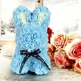 thumbnail image 6 of Gqtwoy Valentine's Day Simulation Rose Bunny Plush, Foam Bunny, Unique Customizable Gift for Eternal Love, Romantic Decorative Companion, Ideal for Special Occasions, 6 of 6
