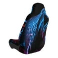 thumbnail image 4 of Lsque Futuristic Purple Panther Pattern Car Seat Covers for Front Seats , Waterproof Seat Covers for Cars, Sporty Front Seat Covers,Car Seat Cover Protector Front Seats, 4 of 5