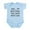 Sky Blue, variant on CafePress - Shh... I'm Watching The Game With Dad Body Suit - Baby Light Bodysuit, Size Newborn - 24 Months