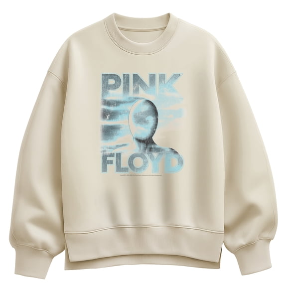 Pink Floyd - Pink Floyd Cloud Man Oversized Fleece Crew Sweatshirt