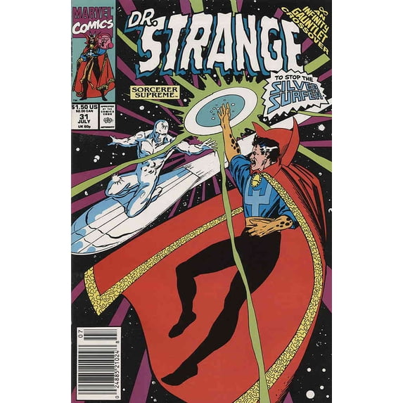 Doctor Strange: Sorcerer Supreme #31 (Newsstand) VF ; Marvel Comic Book