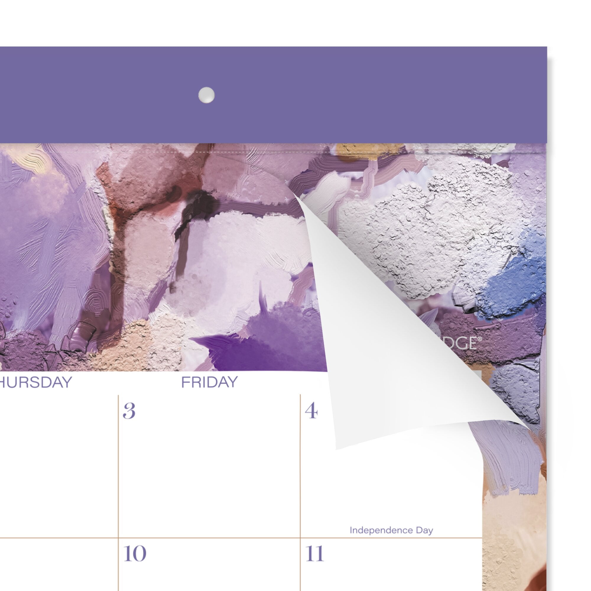 Mead Cambridge Susan Academic 2026-2027 Monthly Desk Pad Calendar Standard 17 x
