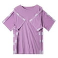 thumbnail image 4 of Ynynloco Shoulder Surgery Shirts for Women Easy To Wear and Take Off Postoperative Care Clothing for Fractures Fully Open Short Sleeved Round Neck Top, 4 of 4