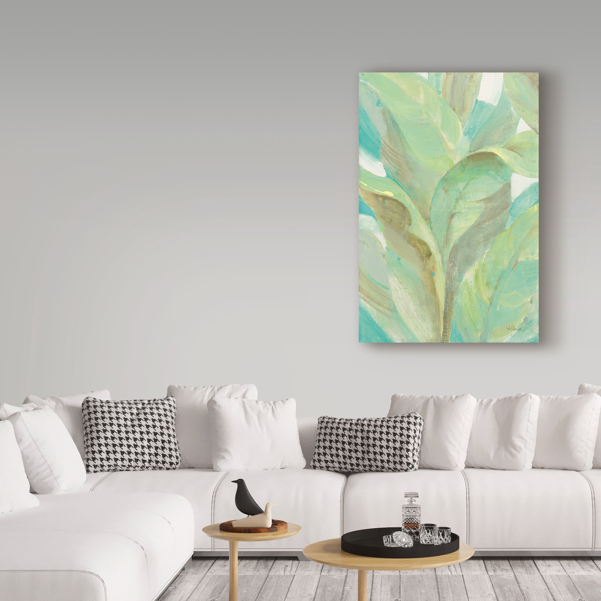 Trademark Fine Art 'Under the Palms I' Canvas Art by Albena Hristova