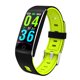 thumbnail image 1 of Pulsera Inteligente F10ta: Monitor de Salud con Medición de Temperatura, Ritmo Cardíaco y Presión Arterial, Seguimiento de Sueño y Actividad, Multideportes y 9 Idiomas, Color Verde, 1 of 6