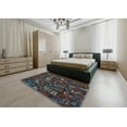 thumbnail image 4 of Ahgly Company Indoor Rectangle Patterned Chocolate Brown Abstract Area Rugs, 5' x 7', 4 of 6