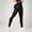 Black, variant on Seamless Butt Lifting Leggings for Women, High Waisted Tummy Control Yoga Pants, Squat Proof 3D Peach Booty Enhancing Workout Tights, Perfect for Gym & Fitness (Gray L)