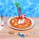 thumbnail image 3 of 10 piezas de decoraciones para tartas de playa con temática oceánica, palmeras, barcos, sombrillas, sillas, micropaisajes decorativos, 3 of 5