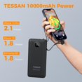 thumbnail image 4 of Cargador portátil TESSAN de 10000 mAh con cables integrados, 4 of 7