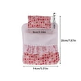 thumbnail image 5 of AOOOWER Fashion Flower Pattern Doll Bed Set with Pillow And Sleeping Bag For Plush Doll, 5 of 21
