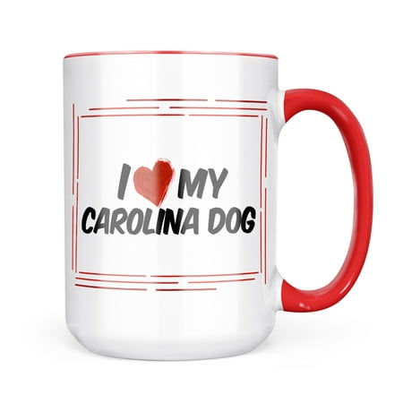 

Neonblond I Love my Carolina Dog from United States Mug gift for Coffee Tea lovers