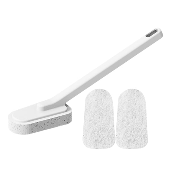 HEANUJJ 1Set Practical Plastic Cleaning Brush with Ergonomic Handle for Bathroom and Household