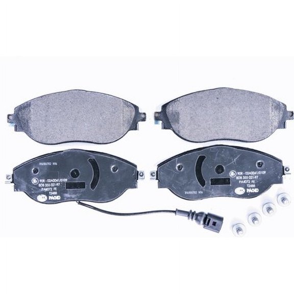 HELLA 355021921 OE Formulated Low-Metallic Disc Brake Pad Set