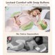 thumbnail image 4 of Almohada DONAMA para Embarazo de 76 cm con Espuma Viscoelástica en Forma de Cuña, 4 of 8