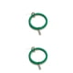 thumbnail image 1 of sweethay Cadena de silicona para teléfono inteligente, portátil, para hombres y mujeres, resistente al agua, anillo antipérdida universal, cordón para Verde 2piezas, 1 of 5
