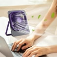 thumbnail image 4 of XGFHYJEH Desk Fan, Box Fan, Small Fan, Box Fan Clearance, Small Desk Fan, Small Fans for Desk, Portable Personal Quiet Electric Fan for Home, Plastic, 4 of 7