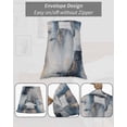 thumbnail image 7 of Navy Blue Mountain Body Pillow Covers, Vintage Abstract Art Soft Bed Throw Pillowcases Breathable Cooling Long Lumbar Body Pillow Sham Cover for Bed Sofa 20''x54'', 7 of 7