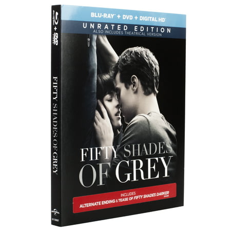 Fifty Shades Of Grey (Unrated) (Blu-ray + DVD + Digital HD)