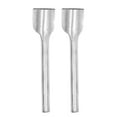 thumbnail image 3 of Ensemble d'Outils de Coupe en Cuir 2 Pcs Demi-Rond pour Ceinture 20mm, 3 of 8