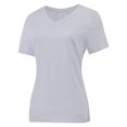 thumbnail image 3 of Women's Ultra-Soft V-Neck Short Sleeve Trendy Casual T-Shirt, 3 of 5