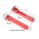 thumbnail image 3 of Brazos de servo de aluminio brazo único 24T rosca 4-40# rojo, para Hitec de 1.5 pulgadas 1pcs, 3 of 4