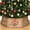 Light Brown, variant on Ktinnead Wooden Christmas Tree Collar Box 30'' Hexagon Brown Christmas Tree Base Cover Decor for Artificial Tree,Rustic Tree Skirt Alternative for Farmhouse Holiday Dector