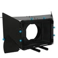 thumbnail image 1 of Matte Box, DP3000 M3 Photography Matte Box Black  with Long Rod for  A7II Series, 1 of 7