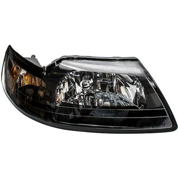 Left Headlight Assembly - Compatible with 2001 - 2004 Ford Mustang 2002 2003
