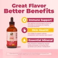thumbnail image 4 of MaryRuth's Liquid Zinc Supplement for Immunity Support, Strawberry Lemon, Unisex, 4 Fl Oz Non-GMO, 4 of 10