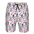thumbnail image 3 of Logiee 4th Of July Print Mens Swim Trunks Quick Dry Board Shorts,Breathable Hawaii Beach Shorts Swimwear Bathing Suits-XX-Large, 3 of 6
