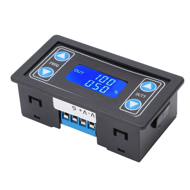 Function Generator,Signal Generator ABS Housing PWM Frequency Meter Signal Generator User-Friendly Design