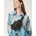 thumbnail image 4 of Moomaya Printed Long Collared Shirt Dress, Button Down High-Low Hem Shirt Dress, 4 of 8