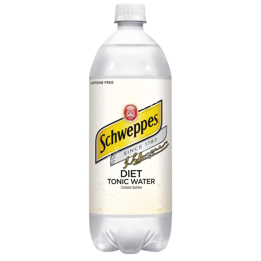  3 Pack Diet Schweppes Tonic Water 1 L - Walmart.com - Walmart.com