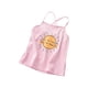 thumbnail image 1 of Gibobby Tirantes Para&nbsp;Camisa Camiseta sin mangas de verano para niñas, ropa interior de mezcla de algodón para niños, camisola para niñas, camiseta interior para niños （Rosa， 6-12 Meses), 1 of 5