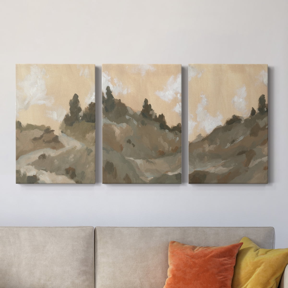 Hillside Walking Path I Premium Gallery Wrapped Canvas - Ready to Hang - 8 x 12 Each