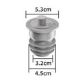 thumbnail image 4 of Anillo de Sellado Macarena de Silicona para Tubería de Drenaje S, 4 of 8