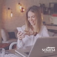 thumbnail image 4 of Solana 60 Watt Equivalent A19 Smart WIFI Connected LED Light Bulb, 4 of 12