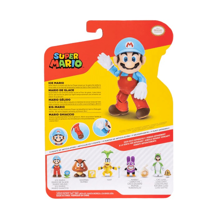 Nintendo Ice Mario w/ Ice Flower