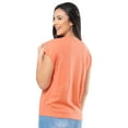 thumbnail image 3 of Lee Womens and Plus Soft Shoulder Short Sleeve T-Shirt, S-4X, 3 of 4